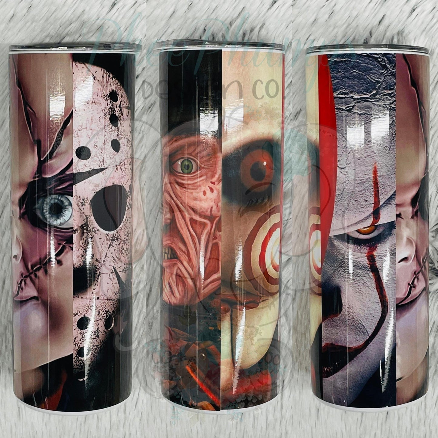 Horror Faces -  20oz Tumbler