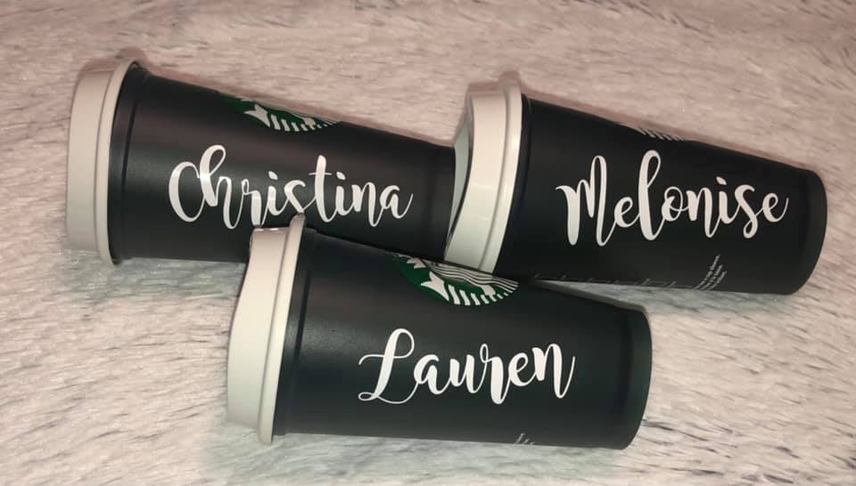 Green Color Changing Hot Cup 16 Oz | Personalized With Name