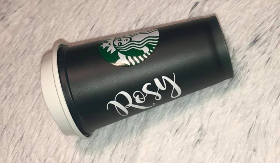 Green Color Changing Hot Cup 16 Oz | Personalized With Name