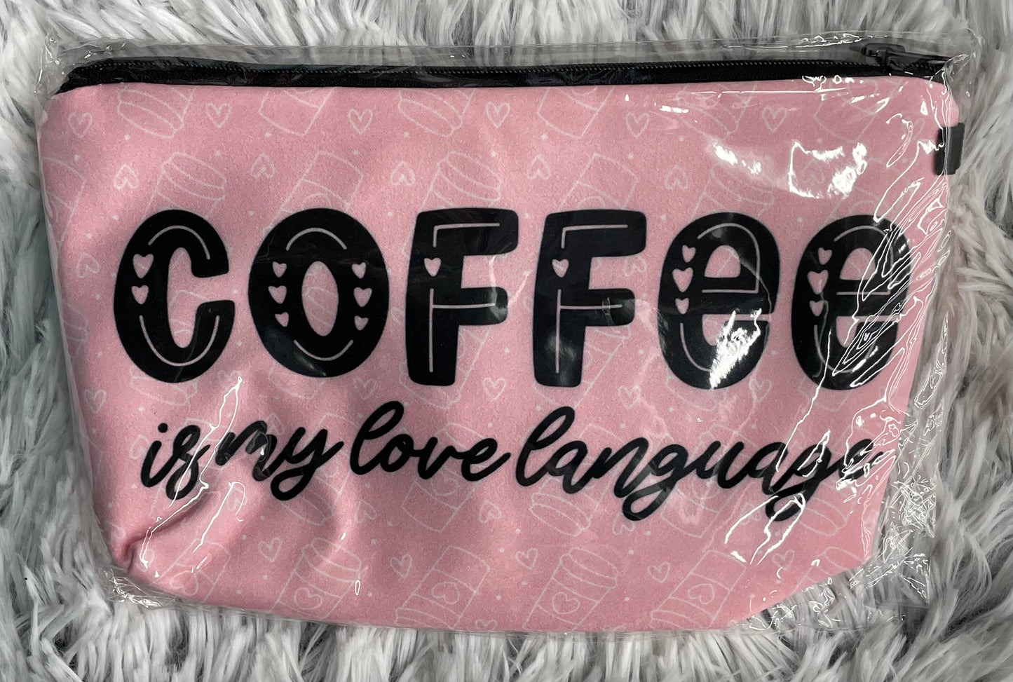 Coffee | Multi Use Pouch | Tolietry | Makeup Bag