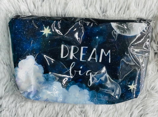 Dream Big | Multi Use Pouch | Tolietry | Makeup Bag