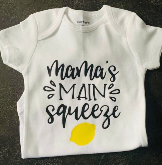 Mama’s Main Squeeze Bodysuit | Newborn | Baby | Baby Shower Gift