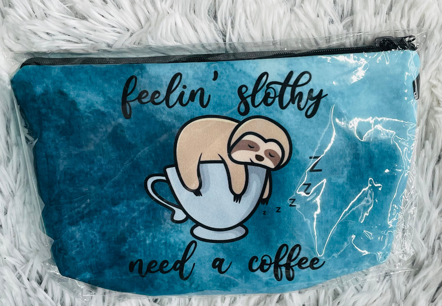 Coffee | Multi Use Pouch | Tolietry | Makeup Bag